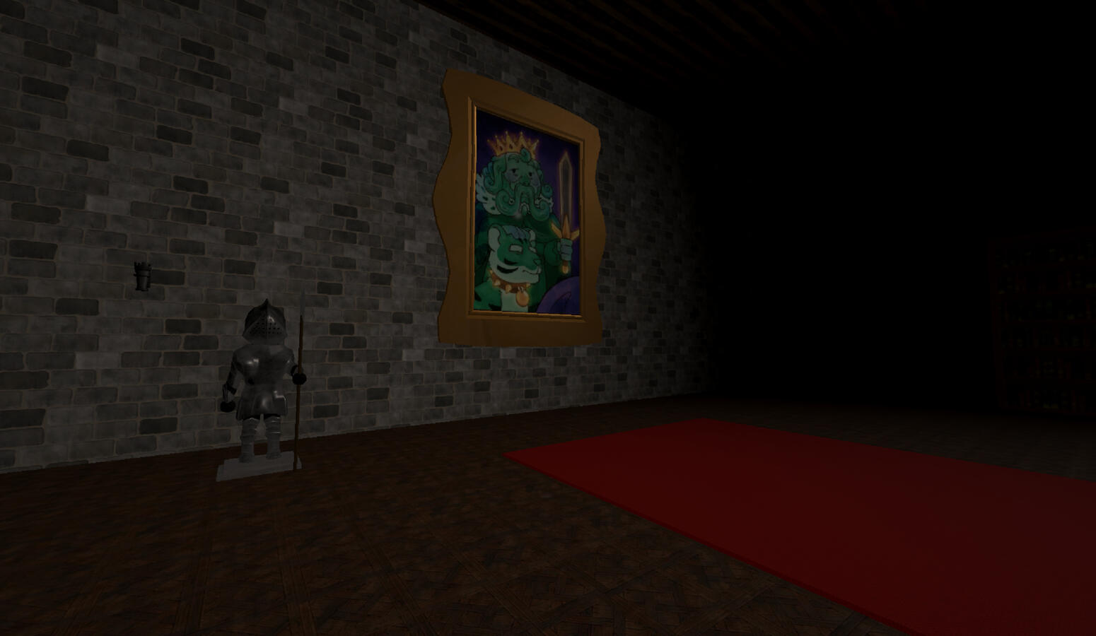 Painting of the sorrow king